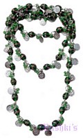 Beaded long necklace - click here for large view