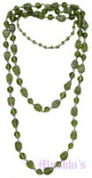 Beaded long necklace - click here for large view
