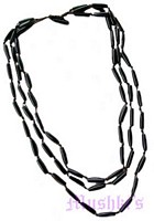 Beaded long necklace - click here for large view