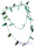 Beaded long necklace - click here for large view