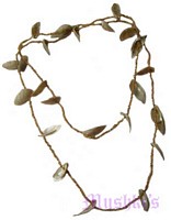 Beaded long necklace - click here for large view