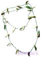 Beaded long necklace - click here for large view