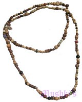 Beaded long necklace - click here for large view