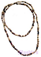 Beaded long necklace - click here for large view