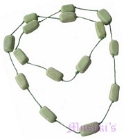 Beaded long necklace - click here for large view