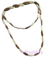 Beaded long necklace - click here for large view