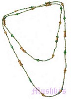 Beaded long necklace - click here for large view