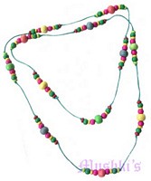 Beaded long necklace - click here for large view