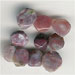 Pink  Half Round Agate Cabachon - click here for large view
