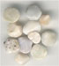Ivory  Half Round Agate Cabachon - click here for large view