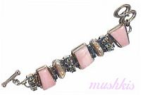 Gemstone studed bracelet - click here for large view