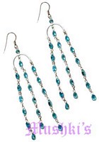 Aqua Stone Earring - click here for large view
