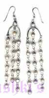 Moon Stone Earring - click here for large view