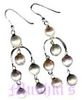 Moon Stone Earring - click here for large view
