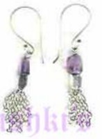 Amythest Stone Earring - click here for large view