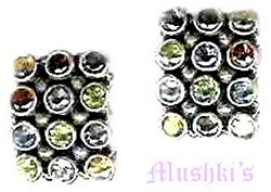 Multy Stone Earring - click here for large view