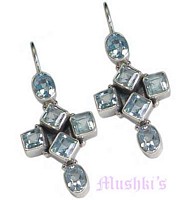 sterling silver earring - click here for large view