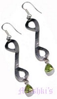 sterling silver earring - click here for large view