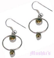 sterling silver earring - click here for large view