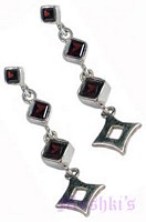 sterling silver earring - click here for large view