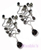sterling silver earring - click here for large view
