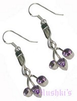 sterling silver earring - click here for large view