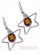sterling silver earring - click here for large view