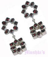 sterling silver earring - click here for large view