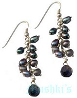 semi precious earring - click here for large view