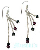 semi precious earring - click here for large view
