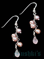 semi precious earring - click here for large view