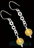 semi precious earring - click here for large view