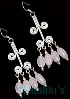 semi precious earring - click here for large view
