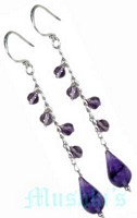 semi precious earring - click here for large view