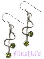 Silver Earring - click here for large view