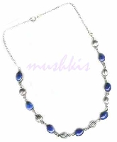 Lapiz Stone Necklace - click here for large view
