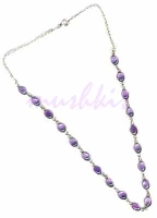 Amtythest Stone Necklace - click here for large view
