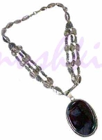 sterling silver necklace - click here for large view