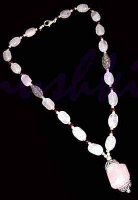 sterling silver necklace - click here for large view