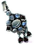 Gemstone silver pendant - click here for large view