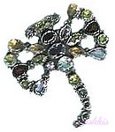 Gemstone silver pendant - click here for large view
