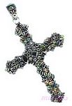 Gemstone silver pendant - click here for large view