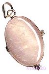 Gemstone silver pendant - click here for large view