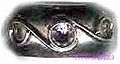 Amythest Stone Ring - click here for large view