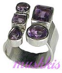 sterling silver finger ring - click here for large view