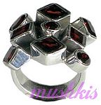 sterling silver finger ring - click here for large view