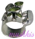 sterling silver finger ring - click here for large view