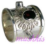 sterling silver finger ring - click here for large view