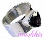 sterling silver finger ring - click here for large view