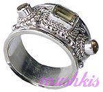 sterling silver finger ring - click here for large view